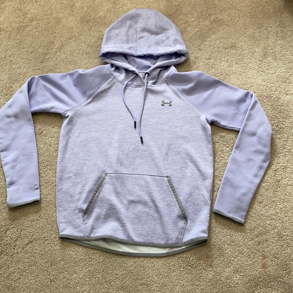 light purple under armor hoodie
